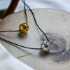 handmade dancers premium cord necklace, handmade cord necklace with silver element, handmade cord necklace with gold element, handmade cord necklace with dancers premium element, handmade creations with cords, handmade premium creations with cords, handmade trending necklaces with cords.