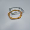 handmade silver plated brass bracelet with seashell, handmade greek silver plated brass bracelet with seashell, handmade summer silver plated brass bracelet with seashell, handmade bracelet for greek summer, handmade silver plated brass creation with seashell for summer.