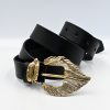 luxury genuine leather belts, handcrafted leather belts, gold feather buckle, everyday luxury, handmade fashion accessories, handmade leather creations, luxury style.