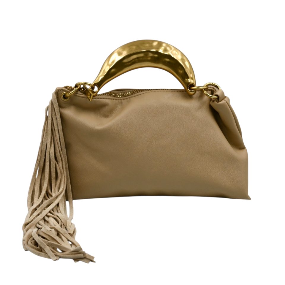 Gloria Sand Handbag