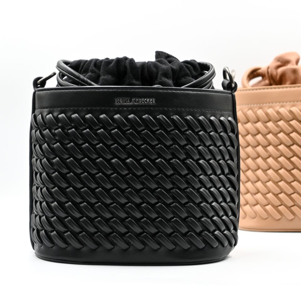 Sienna Black Bucket Bag